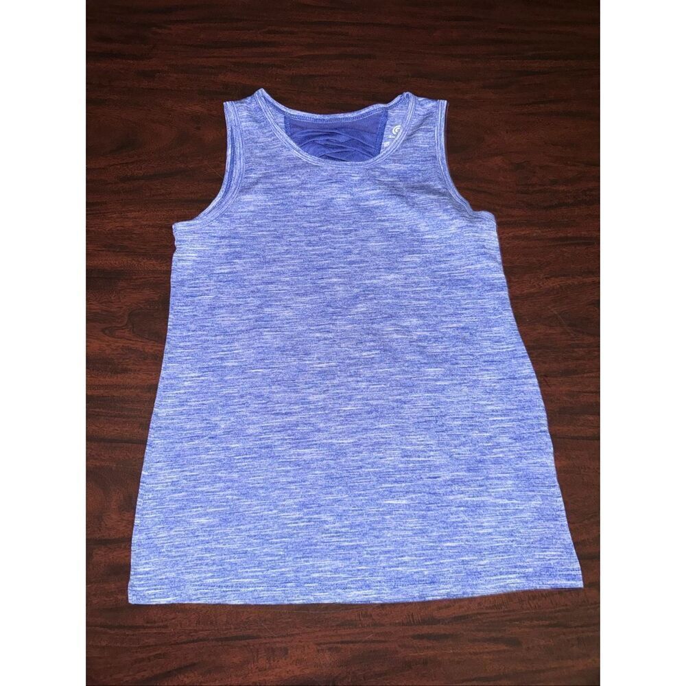Champion Girls Blue Athletic Tank Top Size Large